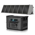 Ctolity 2400W 1600W 500W Portable Power Station, AP2000 2048Wh 2400W, AP1000 1024Wh 1600W, AP400 345Wh 500W Power Bank, Lifepo4 Battery, UPS Function, 200W 100W Foldable Solar Panel, Camping Equipment, Solar Generator  Brand: CTOLITY