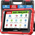 LAUNCH X431 PROS Elite 2025 New Bidirectional Scan Tool, 38+ Services, ECU Coding, All-In-One Full System Diagnostic Scanner, Support CANFD & Doip, FCA Autoauth, V.A.G Guided, 2 Years Free Update, Without Battery