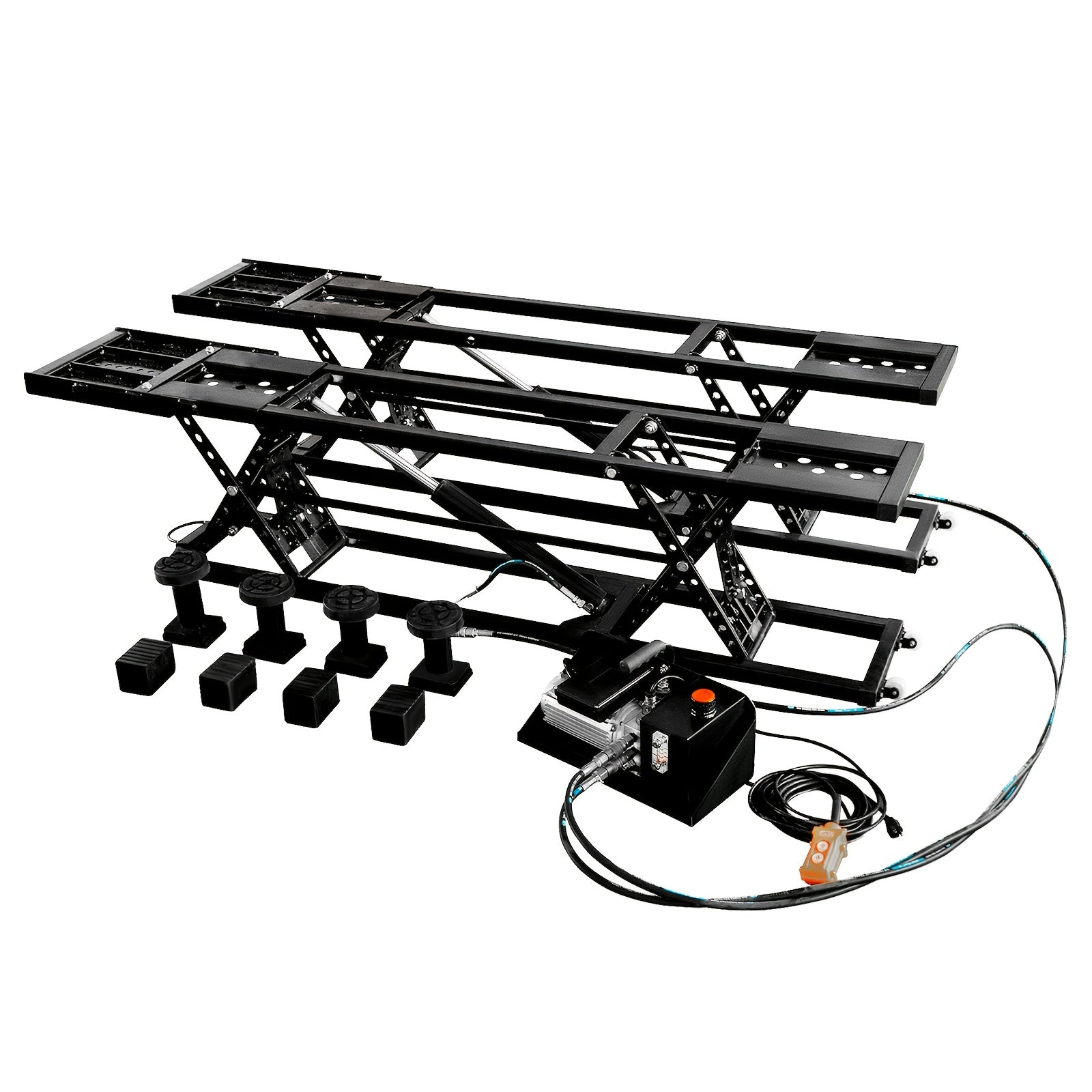 Jocisland Portable Car Lift, Capable of Lifting 5000/7000/8000 LBS Quick Jack with a Maximum Height of 26", Car Lifts for Home Garage and Shop