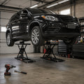 Portable Car Lift, Capable Of Lifting 7000 LBS/5000 LBS Quick Jack With A Maximum Height Of 28", Car Lifts For Home Garage And Shop, Black