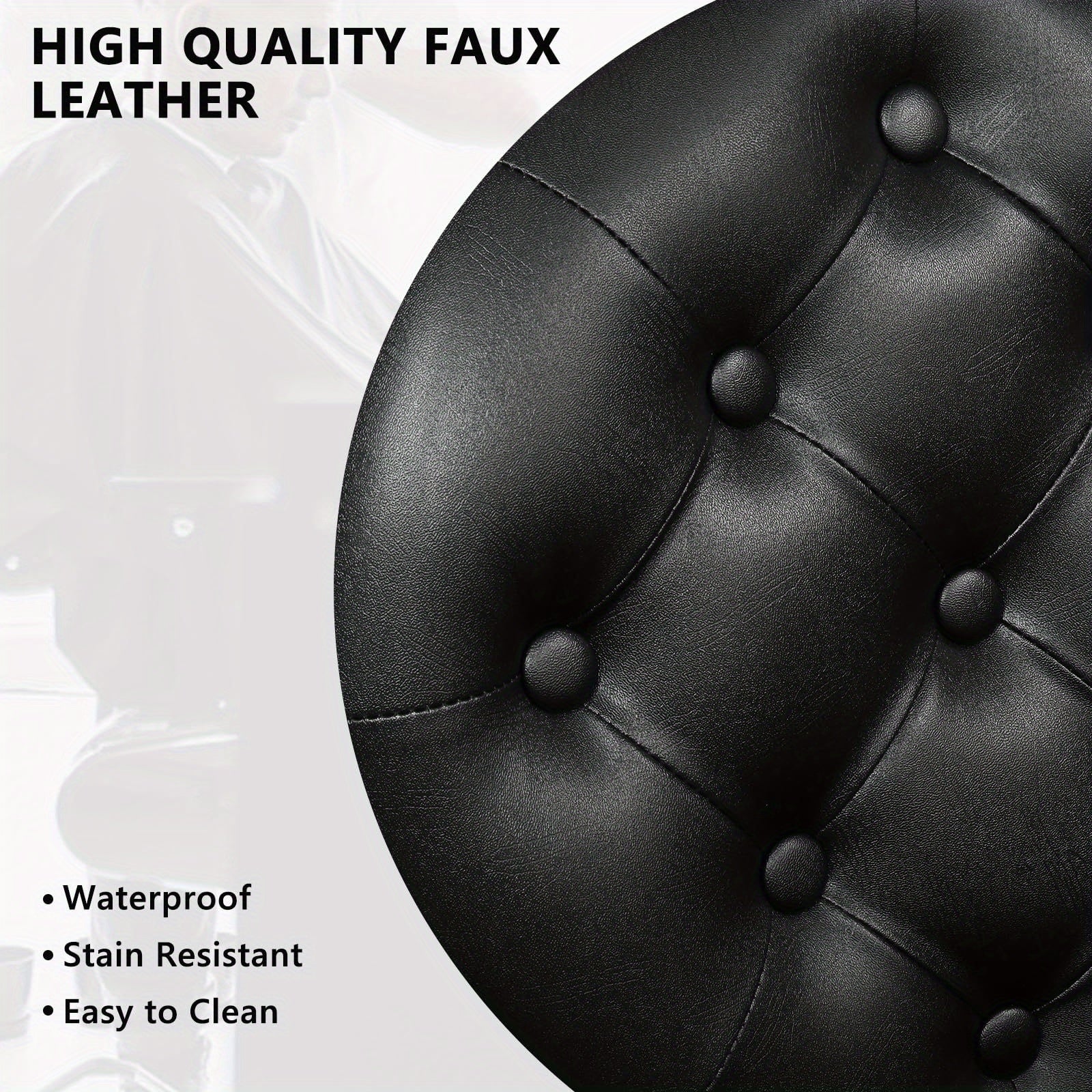 Heavy Industry Barber Shop Vintage Barber Chair, Hairdresser Reclining Salon Chair, Hydraulic Multi-function Barber Shop Beauty Spa Shampoo Hairdressing Equipment with Adjustable Headrest