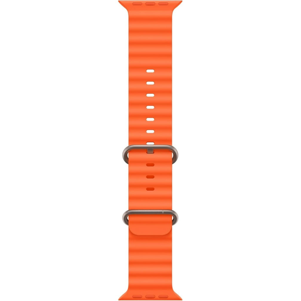Apple Watch Ultra 2 With AppleCare+ (1 Years) [GPS + Cellular, 49mm] - Titanium Case with Orange Ocean Band, One Size CPO Condition