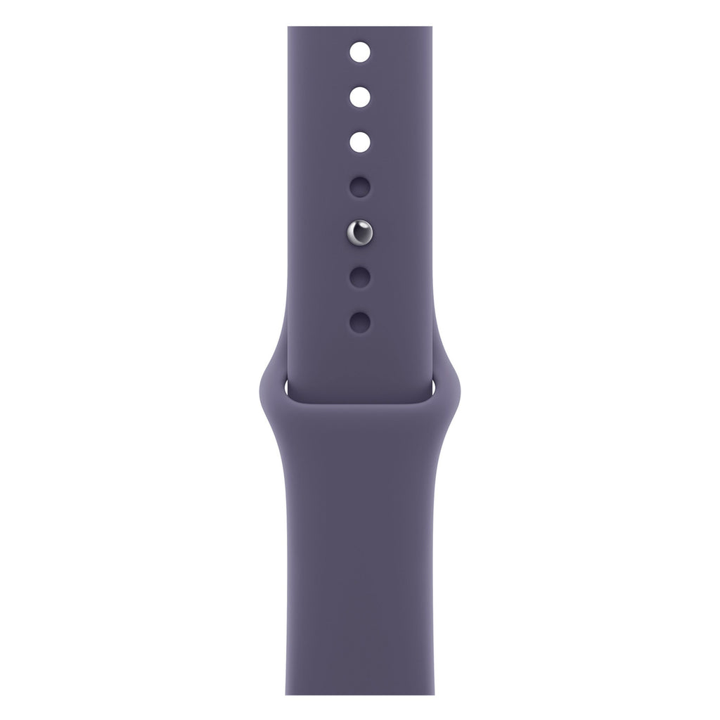 Apple Watch Series 11 46mm (GPS + Cellular) Aluminum Silver with Medium/Large Purple Sport Band (Original Box + Accessories) - Premium