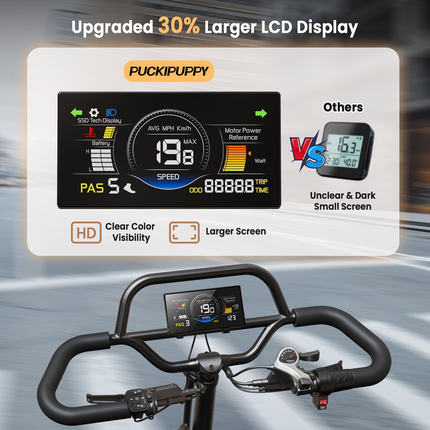 Full Suspension Electric Tricycle for Adults - Heavy-Duty All-Terrain 20" Tire Trike with 48V 720Wh Battery, 75-Mile Range & 19MPH Top Speed, Reverse Gear, Torque Sensor, Large Basket & Turn Signals, Front/Rear Suspension, Dual-Brake System