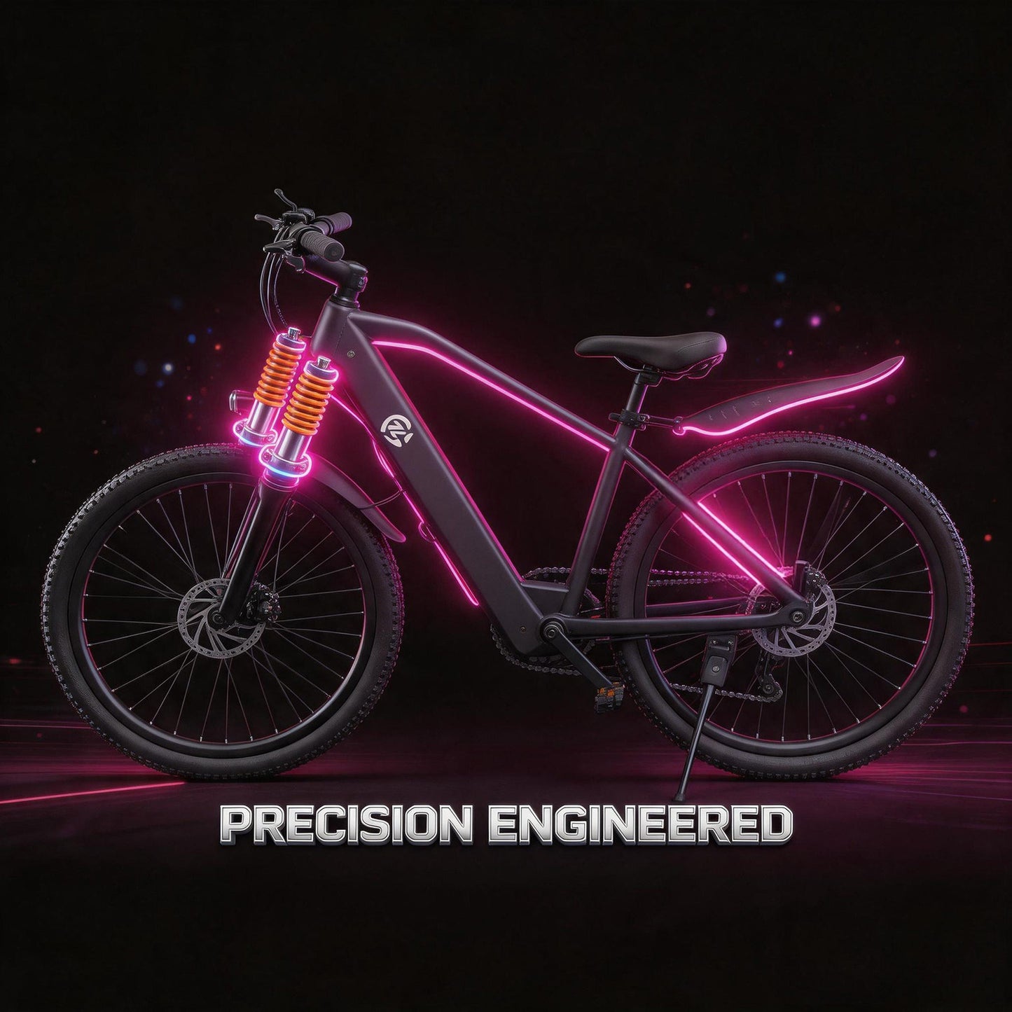 Electric Bike with Rear Hub Motor And Mechanical Disc Brake, Equipped with Removable Battery, 24-Hour Customer Service, Free Lock Tool Kit Phone Holder, 24-Inch Hub, 48V, 500W Motor, And Standard EBIKE Configuration. Father'S Day Gifts