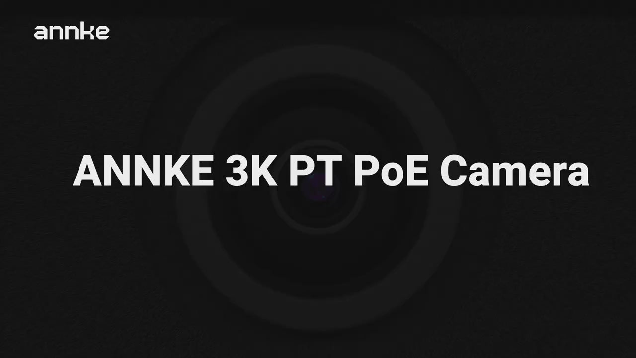 ANNKE CPT500 3K Security Camera System With Auto-Tracking, 345°Pan 80°Tilt, 8CH 12MP NVR With 4TB HDD, 8pcs 3K PoE Cameras Home Surveillance Wired, AI Human Detection, Smart Dual Light&2-Way Talk